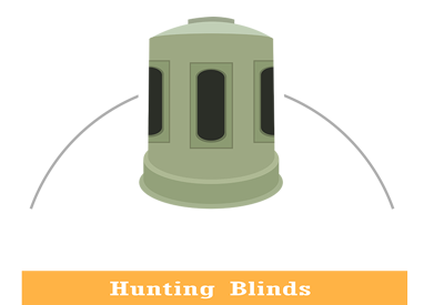 Game Slayer Hunting Blinds Logo